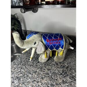 Ringling Brothers Barnum & Bailey Plush Circus Elephant Vintage